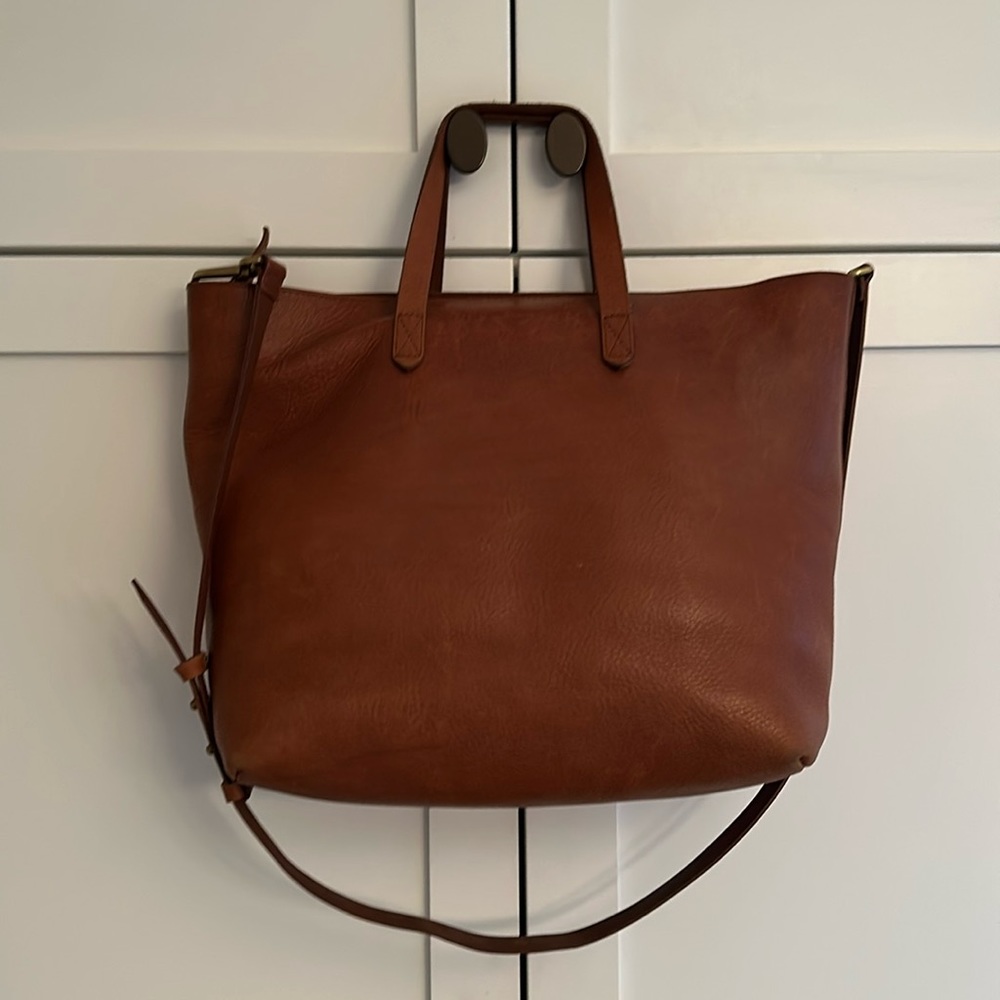 Madewell Leather tote